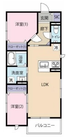 アーツ駒込の物件間取画像